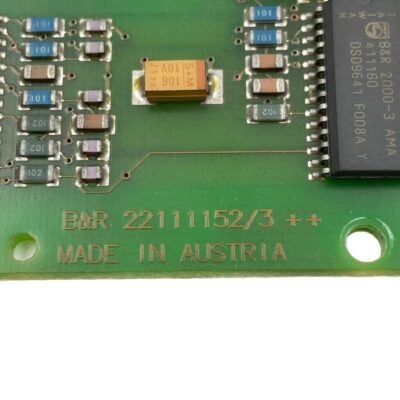 B&R 22111152/3++ / 221111523 Backplane Board