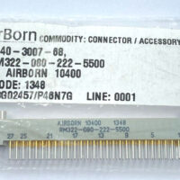 1x RM-322-080-222-5500 Airborn Rectangular Mil Spec Connector