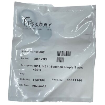 [4 Pcs] Fischer 1031.1431 Bouchon Souple S Avec