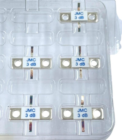 5X JOHANSON AF100B00304 Attenuation 3dB Power Rating 100W Substrate Material BeO