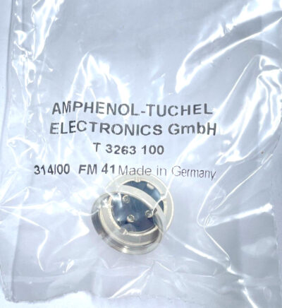 [22 Pcs] Amphenol Tuchel T 3263 100 Circular DIN Connectors 3 Pin female