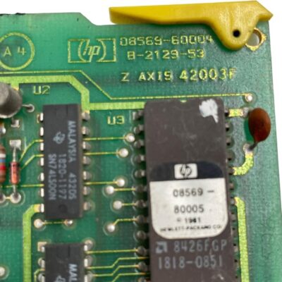 HP 8569B Spectrum Analyzer 08569-60004 Z AXIS 42003F