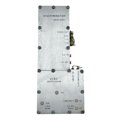 HP 8569B Spectrum Analyzer 08555-60057 Discriminator + VCXO