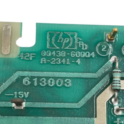 Agilent 00438-60004 A-2341-4 Board Assembly