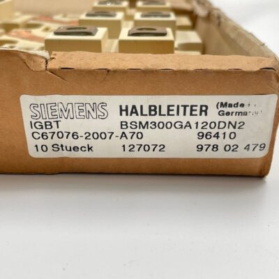 [1 PCS] Lot SIEMENS BSM300GA120DN2 HALBLEITER IGBT NOS