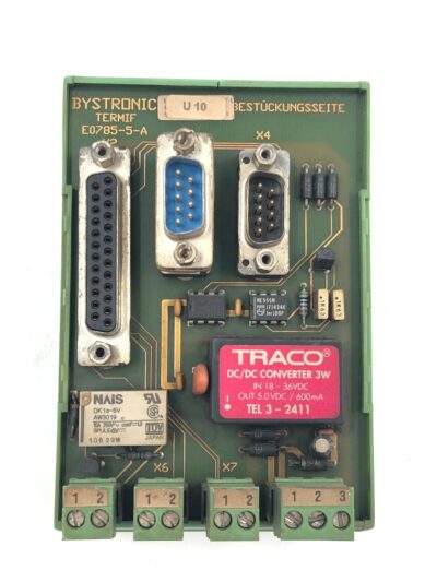 Bystronic E0785-5-B Circuit Board Interface Power Supply Module