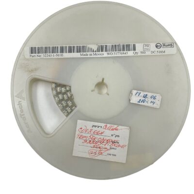 [200 Pcs] 3224J-1-503E TRIMMER 50KOHM 0.25W J LEAD SIDE