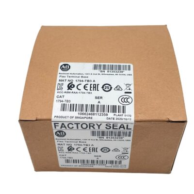 2020 New Sealed 1794-TB3 Flex Terminal Base Module 1794TB3