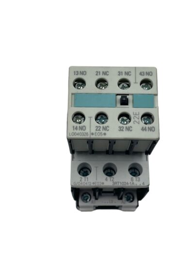 JEM AC3.1.0-0 AC3 400A Auxiliary Contactor & Siemens 3RH1921-1HA22