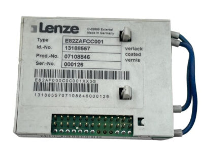 LENZE E82ZAFCC001 Inverter IO Module