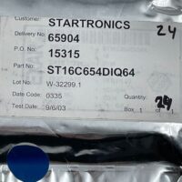 [24 Pcs] ST16C654DIQ64-F MaxLinear New Sealed