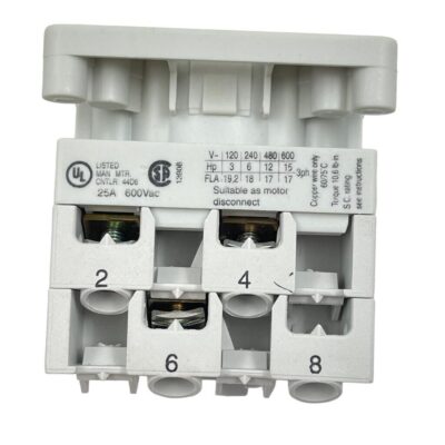 NEW Allen-Bradley 194L-E25-1753 Load Switch 25A 600VAC
