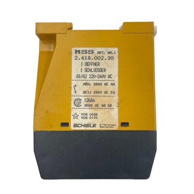 Entrelec schiele Mss 2.418.002.30 Thermistor Motor Protection Relay
