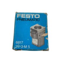 Festo NEW SV-3-M5 6817 Front Panel Mount Valve
