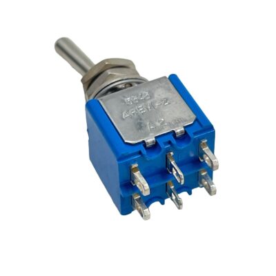 [9 Pcs] APEM APEM-2 5646 Toggle Switches DPDT ON-ON SWITCH