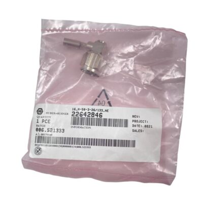 [5 Pcs] Suhner 16N-50-3-26/133NE "N" Right Angle cable mount for RG58 /U NEW