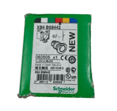 NEW SCHNEIDER ELECTRIC XB4BS8442 EMERGENCY STOP PUSH BUTTON SWITCH