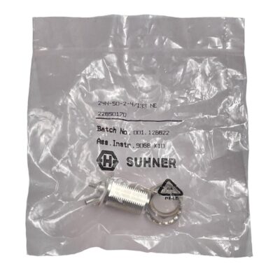 1X 24_N-50-2-4/133_NE Huber+Suhner N Type Connector Jack, Female Socket 50 Ohm