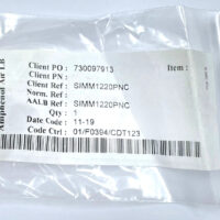 1x SIMM1220PNC Amphenol Air LB Rack & Panel Connectors MALE MODULE
