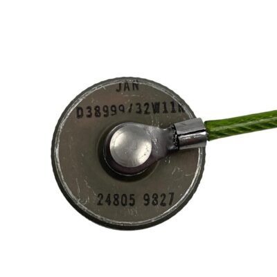 [2 PCS] D38999/32W11N GLENAIR PLUG COVER SHLL SIZE 11 ALUMINUM JAND38999/32W11N
