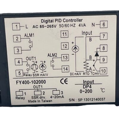 TAIE Temperature Controller FY400-102000