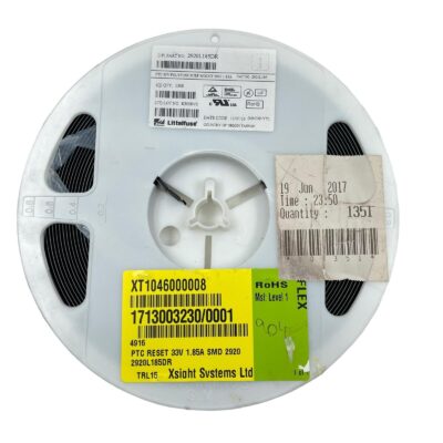[1350 Pcs] 2920L185DR Littelfuse Resettable Fuses - PPTC 1.85A 33V 2920