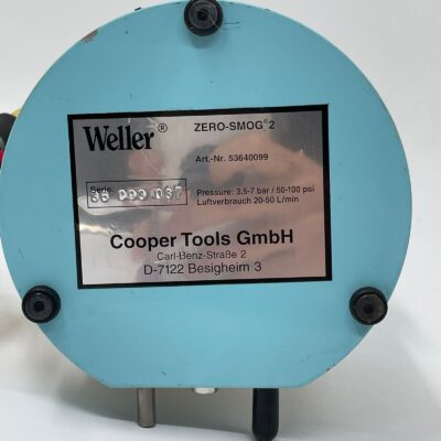 Weller Zero-Smog 2 Fume Extractor ART No 53640099