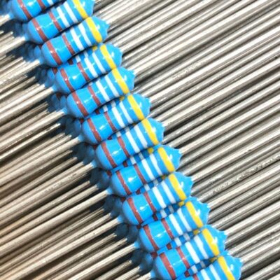 4700X Pcs - Vitrohm 4K99 0.6W 1Ω Metal Film Resistor MF 0207 - Part 491-0