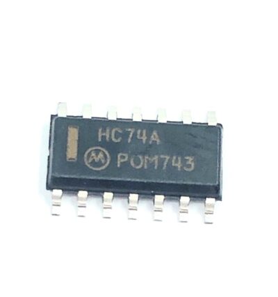 110 PCS Lot - Motorola IC HC74A 14 pins SOIC