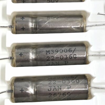 5 PC - Vishay Sprague M39006/22-0360 CAPACITOR TANT 160UF 10% 50V AXIAL