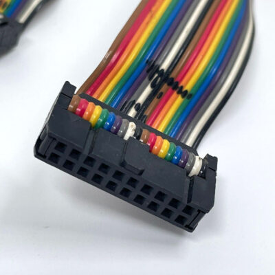 5x IDC Programmer Flat Rainbow Color Ribbon Cable 100cm 20pin