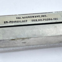 3PCS - K&L Microwave 25-P04521L007 Filter NOS Lot
