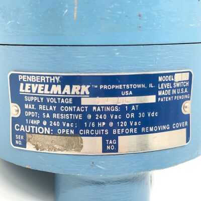 PENBERTHY LEVELMARK 814 Sensor 24VDC Level Transmitter