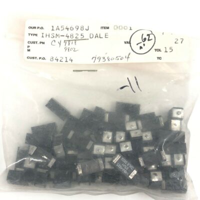 (62 PCS) 2.7uH 0.034 Ohm Vishay Dale IHSM-4825 Fixed SMD Inductor 15% 4825 5.1A