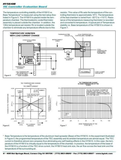HYTEK HY5610 Ceramic Hybrid IC Thermal Electric Temperature Controller