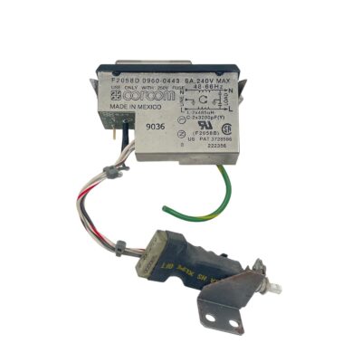 HP 8981A Vector Modulation Analyzer Power Inlet PCB 0960-0443 6A 240V