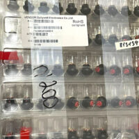 QTY 50 Lot - Dailywell PAS6B2M1CES2-5 Pushbutton Switch