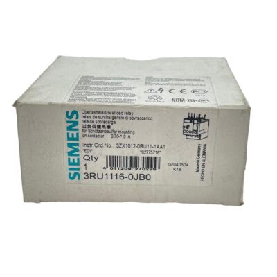 Siemens Overload Relay 3RU1116-0JB0