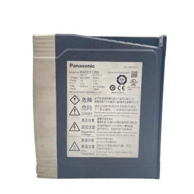 Panasonic MADDT1205 100W 32Ncm Servo Motor Driver