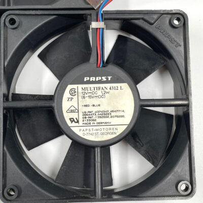 3X Papst Model 4312L Cooling Fan - 12VDC - From LeCroy 9300