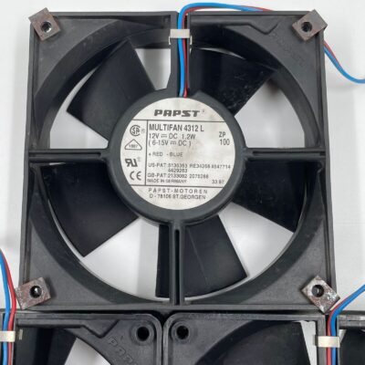 3X Papst Model 4312L Cooling Fan - 12VDC - From LeCroy 9300