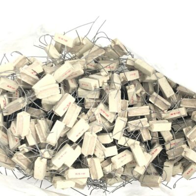 100 Pcs Lot 5W Watt 1OHM 5% Ceramic Cement Power Resistor Axial Lead NEW