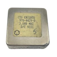 CTS KNIGHTS 970-4429-0 3.088 MHZ Crystal Oscillator