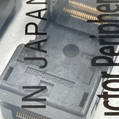 [2Pcs ] OTS-48-0.5-03 ENPLAS Test & Burn-in Socket Pins/Pitch 48P/0.5mm TSOP48
