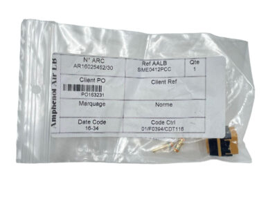 1X SIME0412PCC Amphenol Air LB MODULE FOR CRIMPED CONTACTS PIN