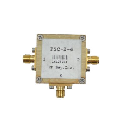 RF Bay PSC-2-6 1-650MHz 2-Way Power Splitter SMA 50 Ohm