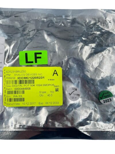 [40 Pcs] AD5231BRUZ50 ANALOG DEVICES 17+