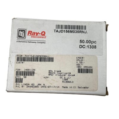 [50 Pcs] TAJD336M035RNJ Tantalum Capacitors - Solid SMD 35V 33uF 20%