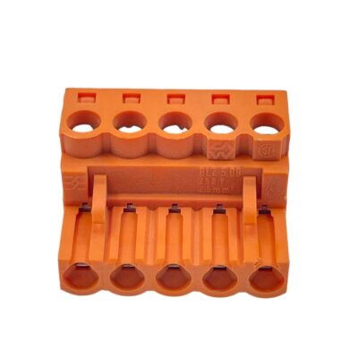 5X Pcs WeidMuller 1526760000 Pluggable Terminal Block, 5 Contact, 26-12AWG
