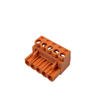 5X Pcs WeidMuller 1526760000 Pluggable Terminal Block, 5 Contact, 26-12AWG